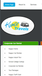 Mobile Screenshot of nagpurtaxi.com